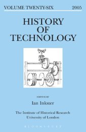 book History of Technology Volume 26: Volume Twenty-six, 2005