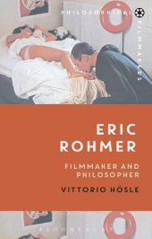 book Eric Rohmer: Filmmaker and Philosopher