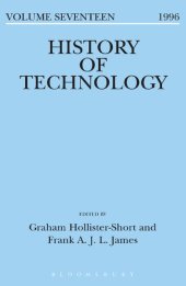 book History of Technology Volume 17: Volume 17, 1995