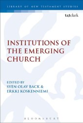 book Institutions of the Emerging Church