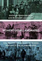 book Women’s Legal Landmarks: Celebrating the History of Women and Law in the UK and Ireland