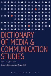 book Dictionary of Media and Communication Studies: 9th edition