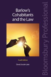 book Barlow’s Cohabitants and the Law