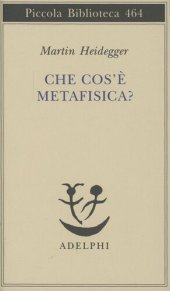 book Che cos'è metafisica?