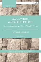 book Solidarity and Difference: A Contemporary Reading of Paul’s Ethics