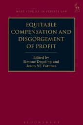 book Equitable Compensation and Disgorgement of Profit