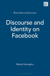 book Discourse and Identity on Facebook