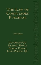 book The Law of Compulsory Purchase