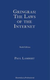 book Gringras: The Laws of the Internet: Sixth edition