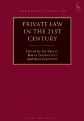 book Private Law in the 21st Century