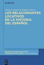 book Los relacionantes locativos en la historia del español