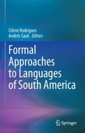 book Formal Approaches to Languages of South America