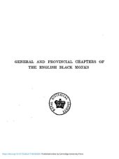 book Documents illustrating the activities of the general and provincial chapters of the English Black Monks, 1215-1540