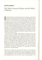 book The Third Concept of Liberty and the Politics of Identity