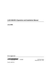 book Lycoming IO-360-M1A Operation and Installation Manual