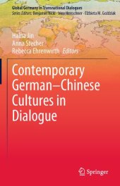 book Contemporary German–Chinese Cultures in Dialogue