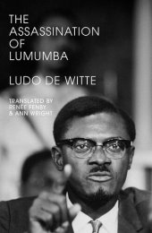 book The Assassination of Lumumba