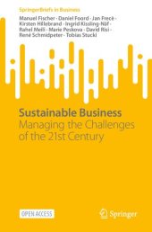 book Sustainable Business: Managing the Challenges of the 21st Century