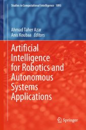 book Artificial Intelligence for Robotics and Autonomous Systems Applications