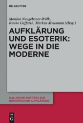 book Aufklärung und Esoterik: Wege in die Moderne