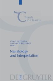 book Narratology and Interpretation: The Content of Narrative Form in Ancient Literature