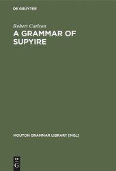 book A Grammar of Supyire