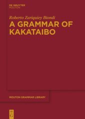 book A Grammar of Kakataibo