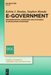 book E-Government: Implementation, Adoption and Synthesis in Developing Countries