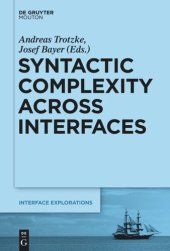 book Syntactic Complexity across Interfaces