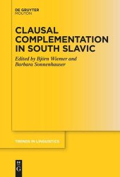 book Clausal Complementation in South Slavic