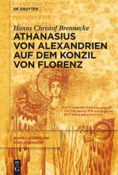 book Athanasius von Alexandrien auf dem Konzil von Florenz