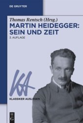 book Martin Heidegger: Sein und Zeit