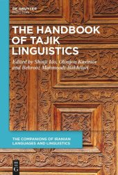 book Tajik Linguistics