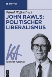 book John Rawls: Politischer Liberalismus