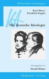 book Karl Marx / Friedrich Engels: Die deutsche Ideologie