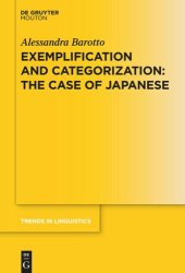 book Exemplification and Categorization: The Case of Japanese