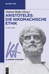 book Aristoteles: Nikomachische Ethik