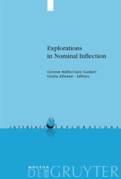 book Explorations in Nominal Inflection