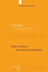 book Balto-Slavic Accentual Mobility