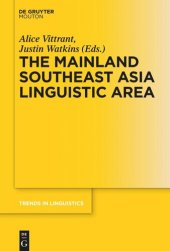 book The Mainland Southeast Asia Linguistic Area