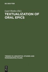 book Textualization of Oral Epics