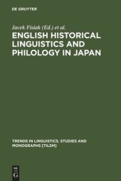 book English Historical Linguistics and Philology in Japan