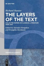 book The Layers of the Text: Collected Papers on Classical Literature 2008–2021