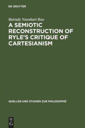 book A Semiotic Reconstruction of Ryle's Critique of Cartesianism