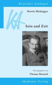 book Martin Heidegger: Sein und Zeit