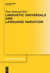 book Linguistic Universals and Language Variation