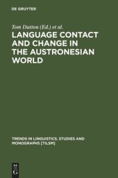 book Language Contact and Change in the Austronesian World