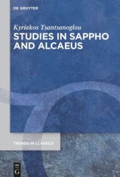 book Studies in Sappho and Alcaeus