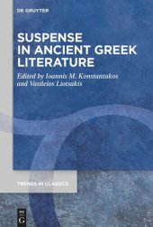 book Suspense in Ancient Greek Literature