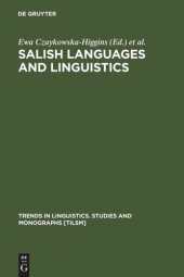 book Salish Languages and Linguistics: Theoretical and Descriptive Perspectives